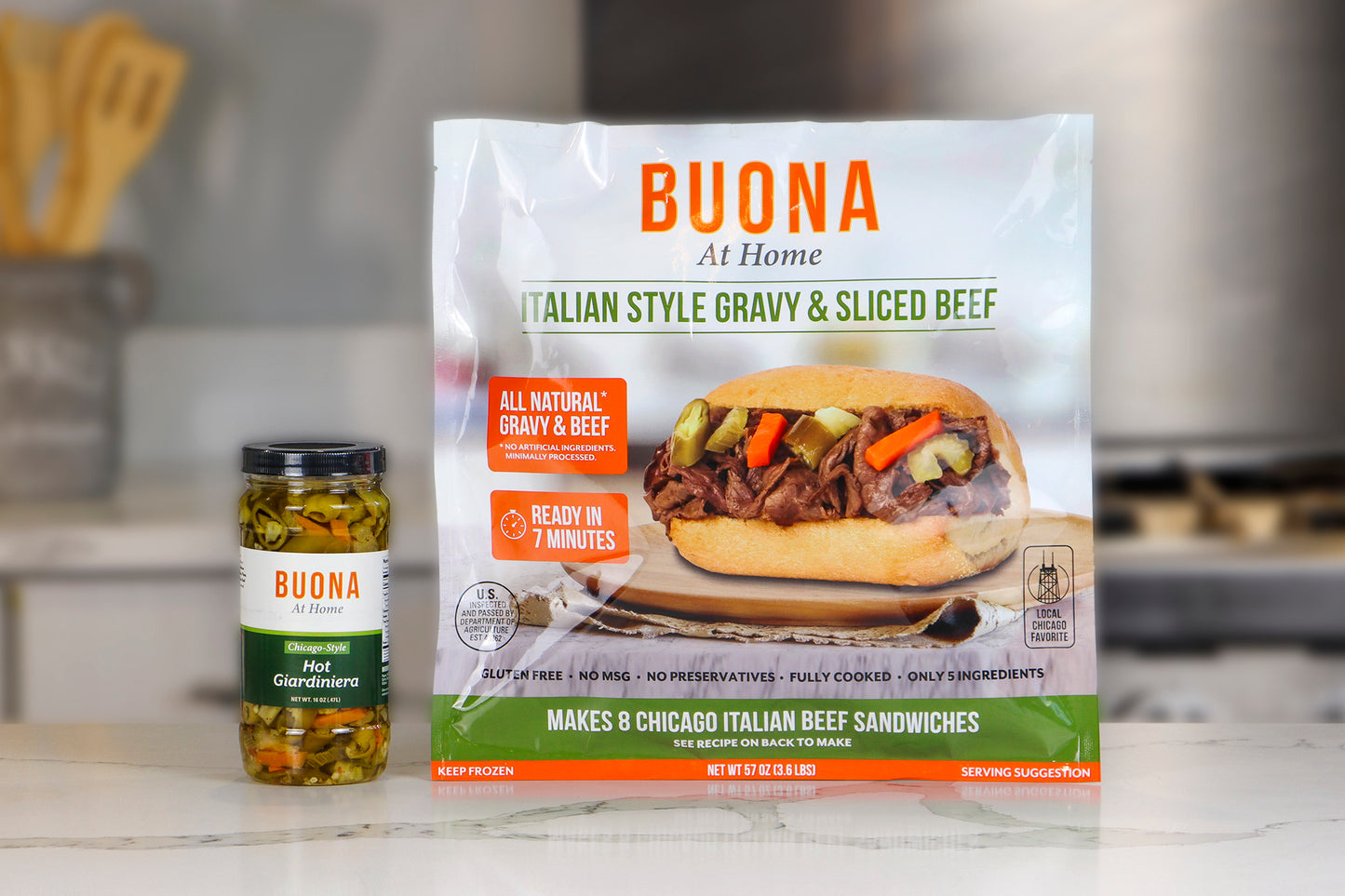 Buona Chicago Italian Beef & Gravy