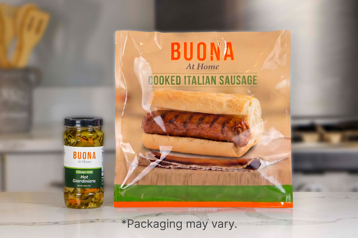 Buona Cooked Italian Sausage