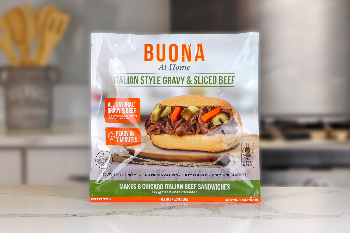 Buona Chicago Italian Beef & Gravy