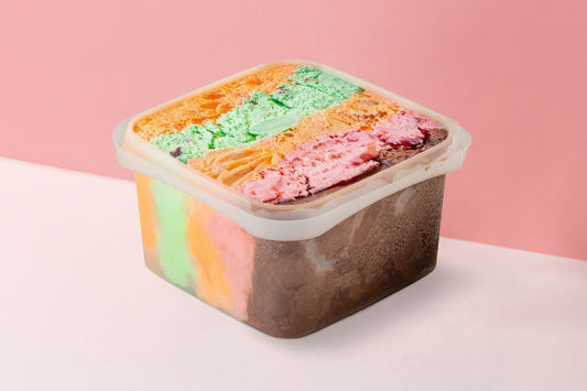 The Original Rainbow Cone Ice Cream