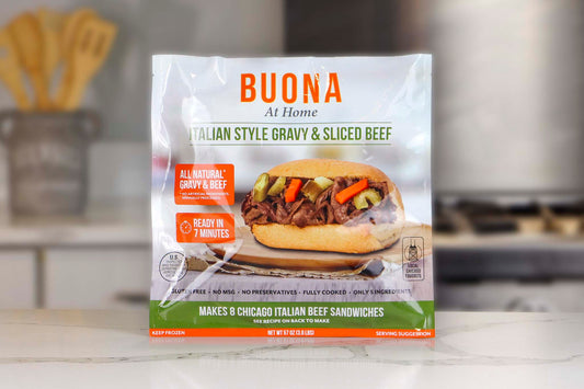 Buona's Chicago Italian Beef And Gravy